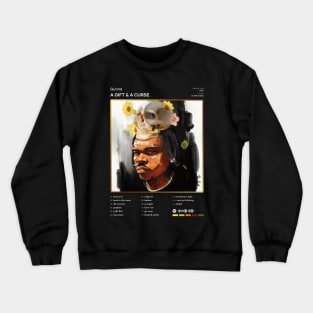 Gunna - a Gift & a Curse Tracklist Album Crewneck Sweatshirt